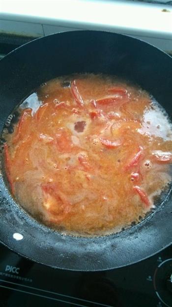 番茄豆角焖面的做法图解7