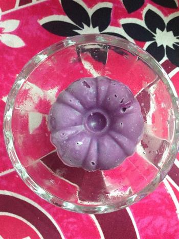 紫薯牛奶冰的做法步骤1
