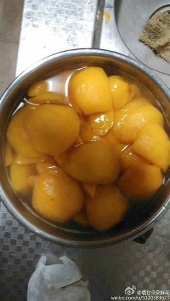 黄桃罐头的做法步骤3