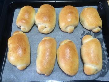 懒人面包机版豆沙包+宝宝栗子包+果酱面包的做法图解11