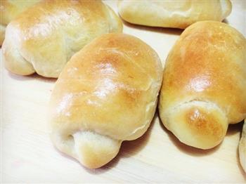 懒人面包机版豆沙包+宝宝栗子包+果酱面包的做法步骤12