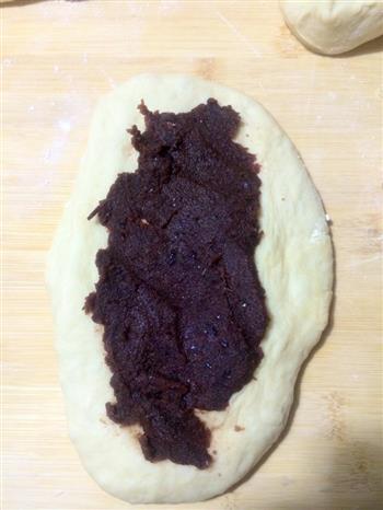 懒人面包机版豆沙包+宝宝栗子包+果酱面包的做法步骤2