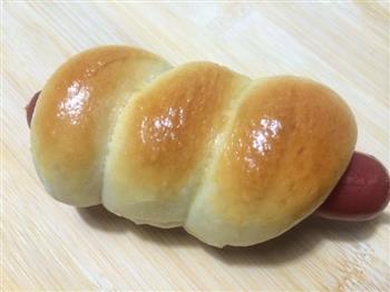 懒人面包机版豆沙包+宝宝栗子包+果酱面包的做法图解20