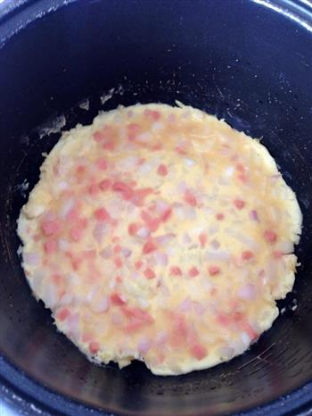 火腿洋葱鸡蛋饼的做法步骤2