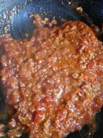 番茄肉酱意面的做法步骤6