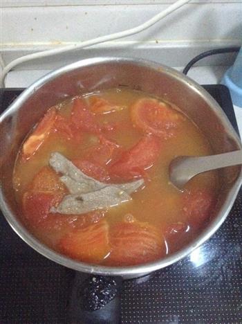 番茄猪肝汤的做法步骤3