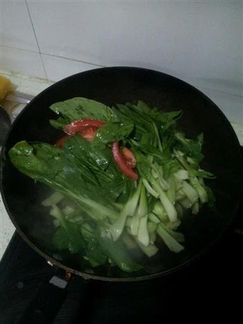 蔬菜炒面的做法步骤7