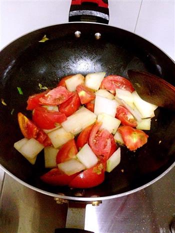 冬瓜番茄刀削面的做法步骤1