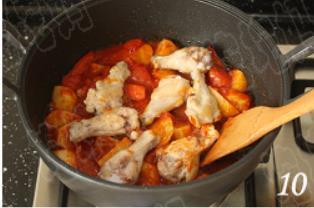土豆番茄鸡肉汤的做法步骤10