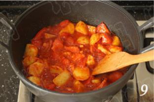 土豆番茄鸡肉汤的做法图解9