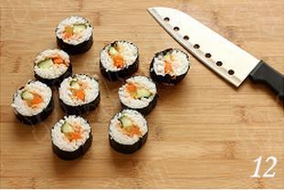 日式寿司的做法步骤12