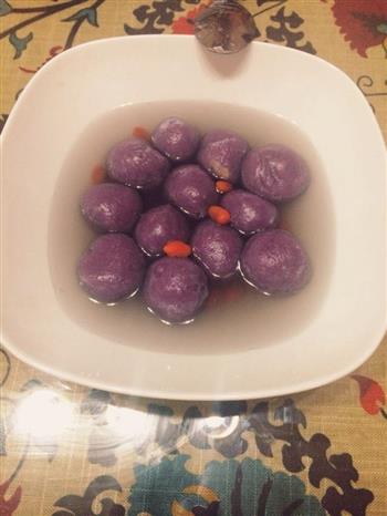 紫薯汤圆的做法步骤3