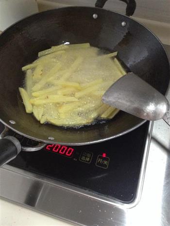 薯条油炸技巧的做法步骤4