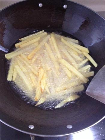 薯条油炸技巧的做法步骤5