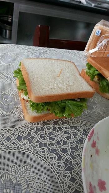 简单早餐三明治的做法步骤10