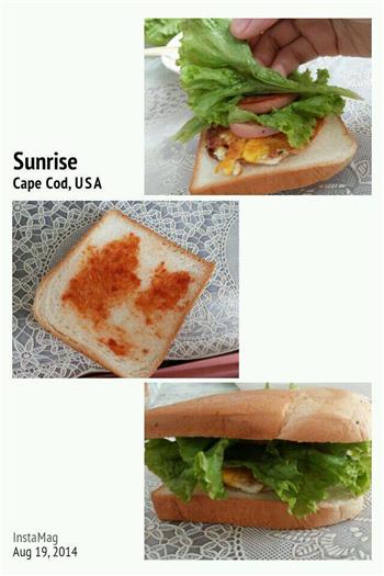 简单早餐三明治的做法步骤8