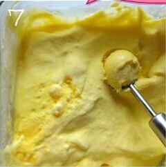 法式吐司配芒果冰淇淋的做法图解7