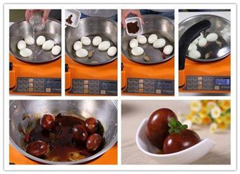 自动烹饪锅简单做卤鸡蛋的做法步骤4
