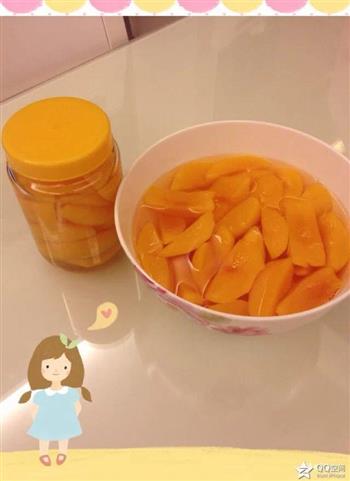 黄桃罐头的做法图解6