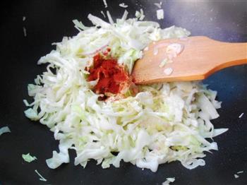 圆白菜焖饭的做法图解7
