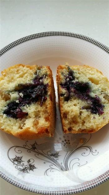 麦芬夹心蛋糕-蓝莓酱的做法步骤9