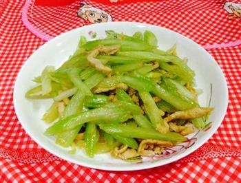 清心润肺-芹菜炒肉丝的做法步骤9