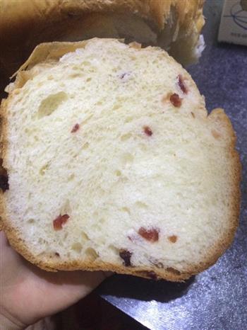 蔓越莓吐司面包机版的做法图解4