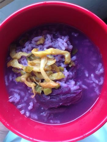 营养的一天从紫薯粥开始的做法步骤1