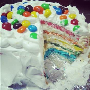 彩虹蛋糕的做法图解15