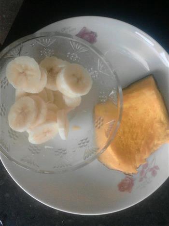 牛奶香蕉南瓜糊的做法步骤1