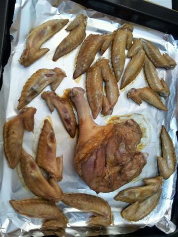 烤箱版烤鸭腿/鸡翅尖的做法步骤3