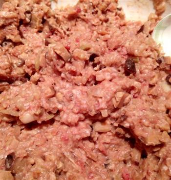 香菇牛肉丸— 很方便的肉菜的做法步骤1