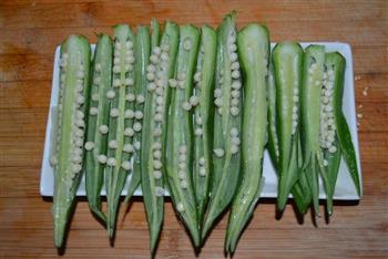 养生大菜黄秋葵的简易做法的做法图解6