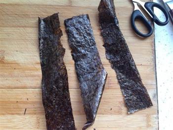海苔肉松玉子烧的做法步骤2