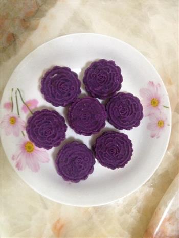 紫薯山药糕的做法图解3