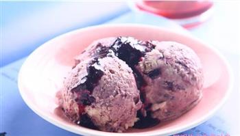蓝莓奶酪冰淇淋的做法步骤6