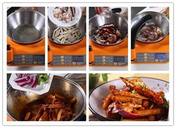自动烹饪锅简单做年糕花蟹的做法图解6