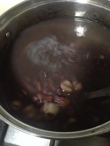 百合莲子红豆汤的做法步骤8