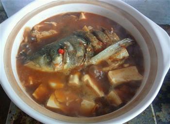 鲢鱼豆腐砂锅煲的做法步骤11
