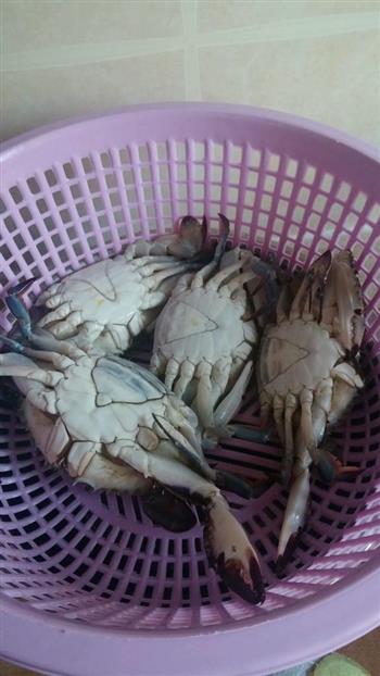 飞蟹炖白菜的做法步骤1
