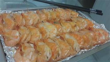 鲜烤黄金蒜蓉虾的做法步骤1