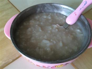 宝宝辅食—芋头排骨粥的做法步骤5
