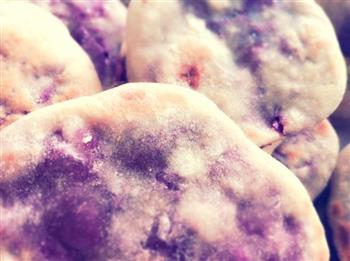 紫薯红豆馅饼的做法步骤2