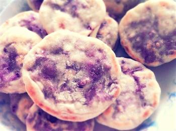 紫薯红豆馅饼的做法步骤3