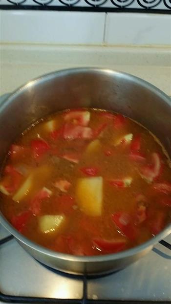 番茄土豆烧牛肉的做法图解7