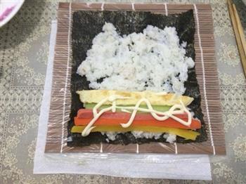 寿司卷的做法步骤3