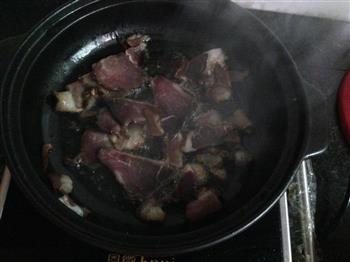 腊肉焖锅的做法步骤5