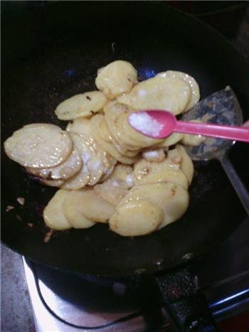 炒土豆片的做法步骤8