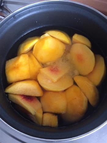 自制黄桃罐头的做法步骤1