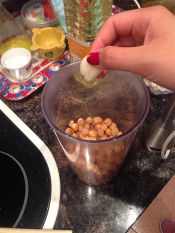 hummus 地中海鹰嘴豆的做法图解3